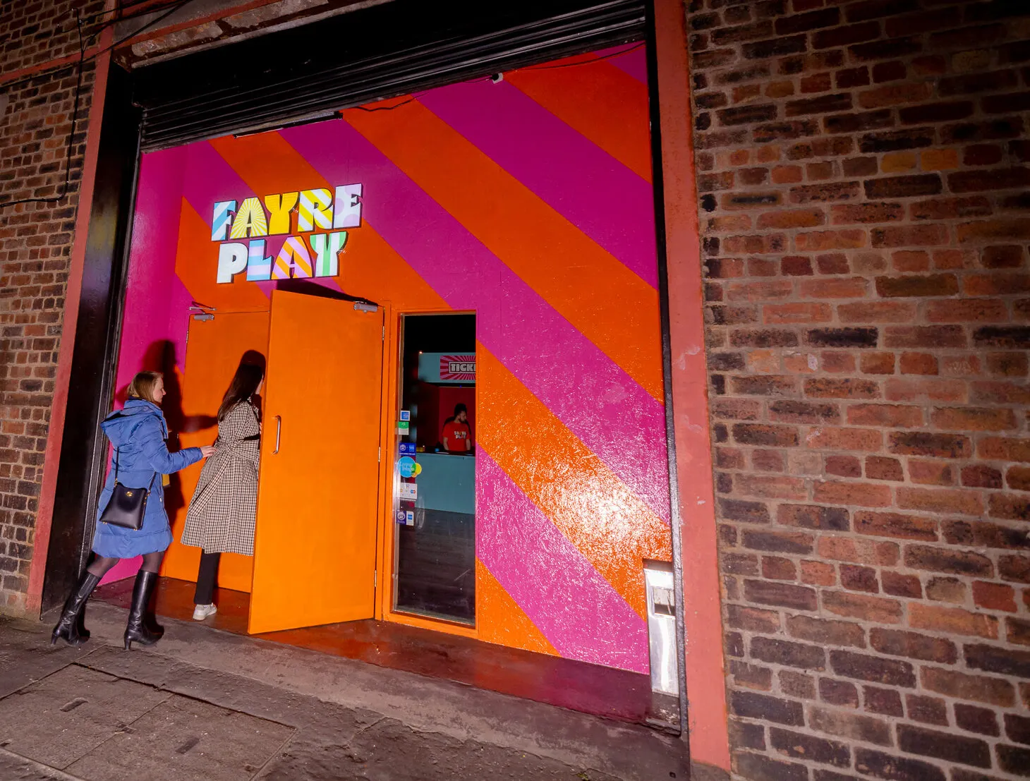 fayre play venue exterier at 124 portman street